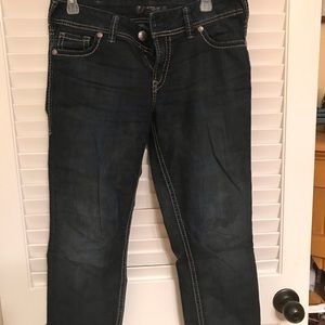 Silver jeans